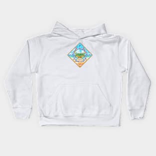 Gulf Islands National Seashore with Blue Crab on Beach Kids Hoodie